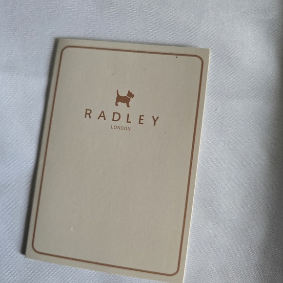 Radley London D'Arblay Taupe Patent Leather Purse Clutch NO STRAP New - Picture 7 of 14